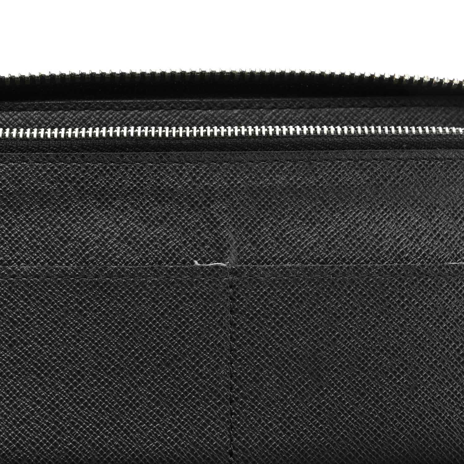 Louis Vuitton Taiga Vertical Zippy Wallet Black