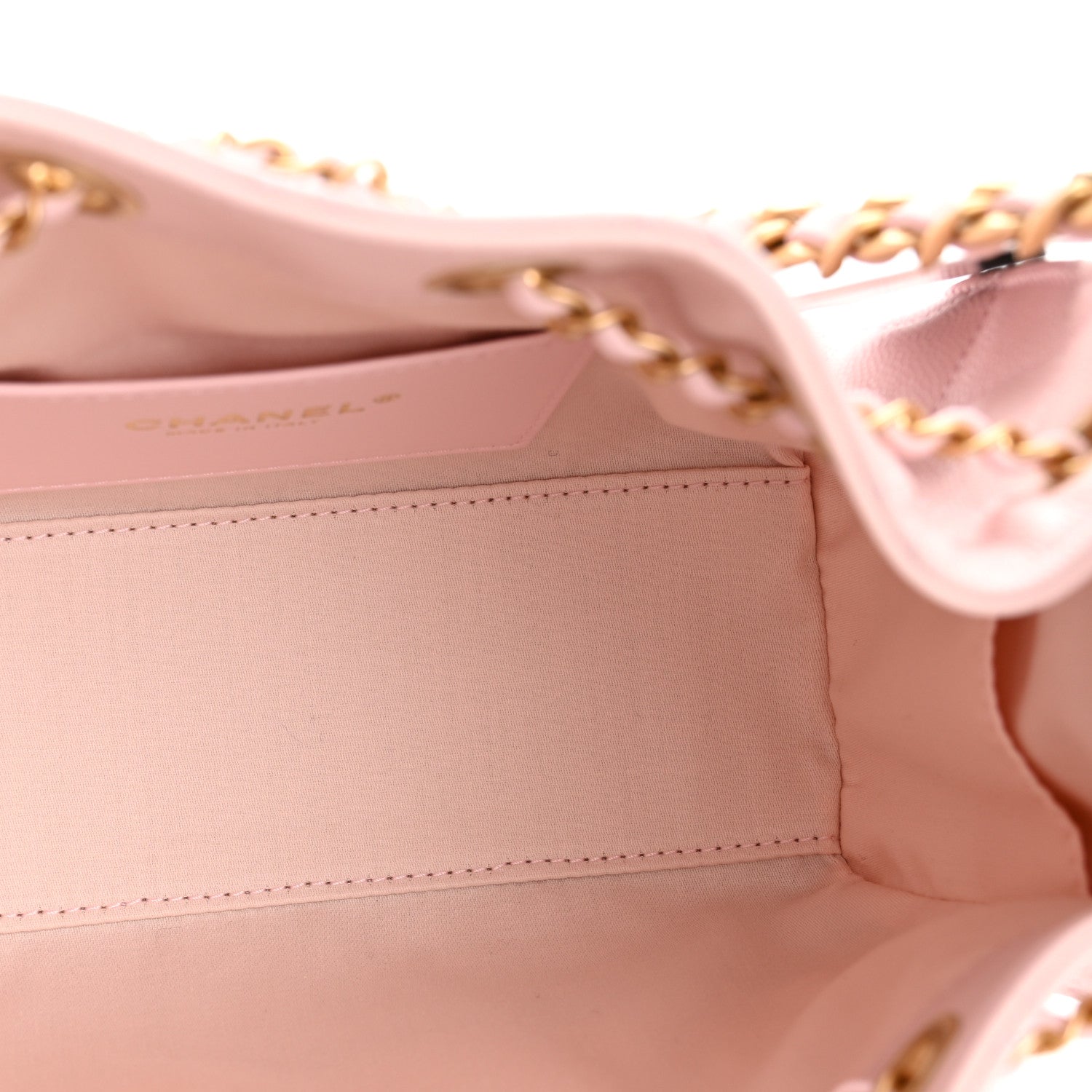 Chanel Caviar Quilted Mini Chanel 25 Handbag Light Pink