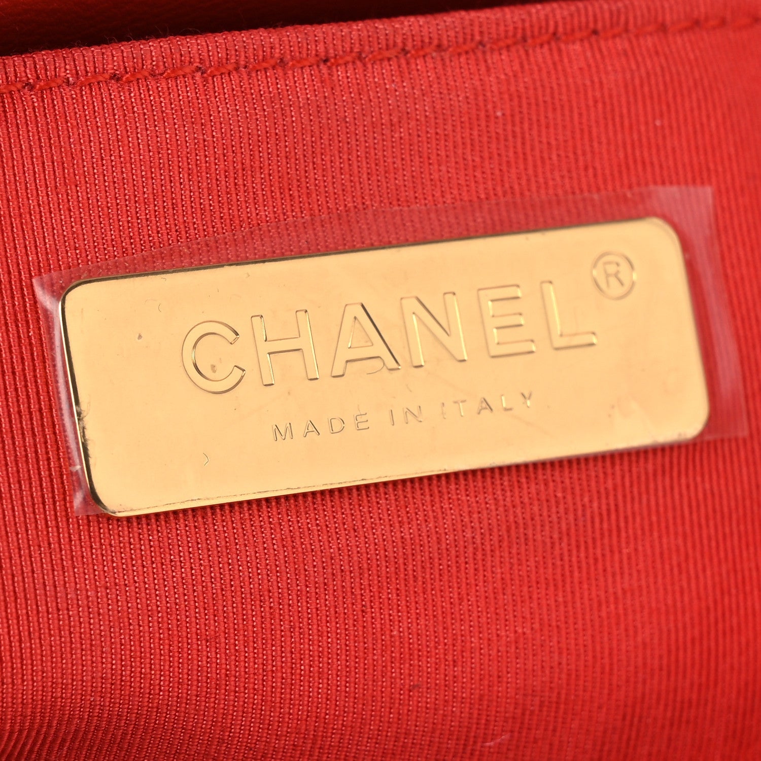 Chanel Lambskin Quilted Chanel 19 Waist Bag Red