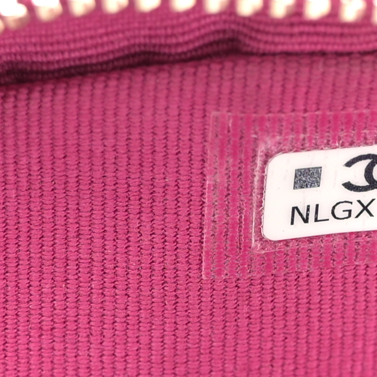 Chanel Tweed Quilted CC Mini Classic Backpack Fuchsia Navy