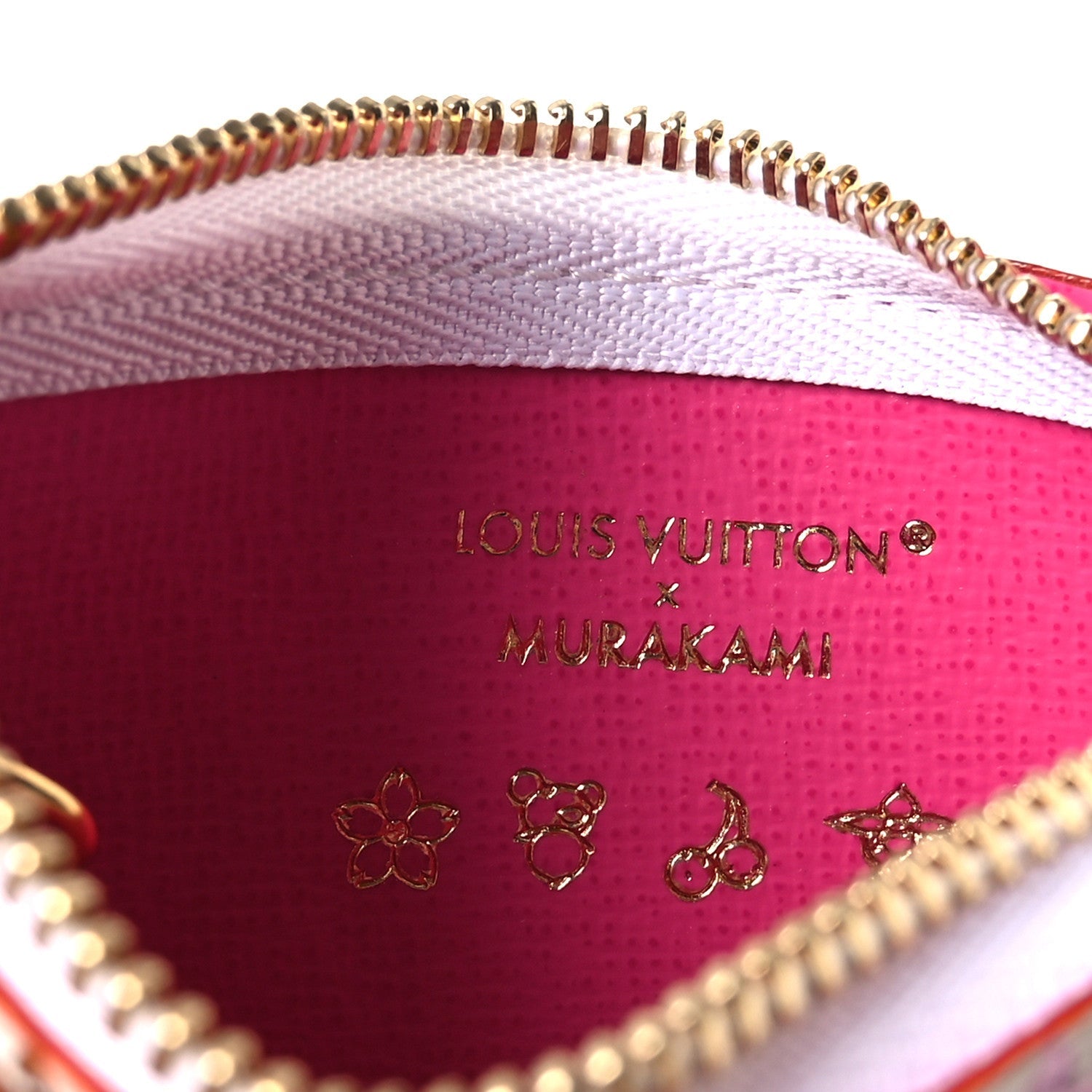 Louis Vuitton LV X TM Monogram Multicolor Key Pouch White