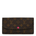Louis Vuitton Monogram Emilie Wallet Fuchsia