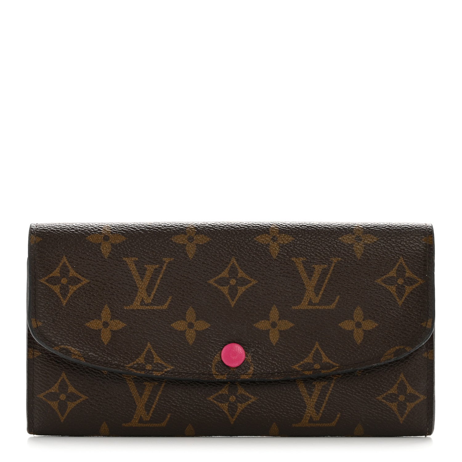 Louis Vuitton Monogram Emilie Wallet Fuchsia
