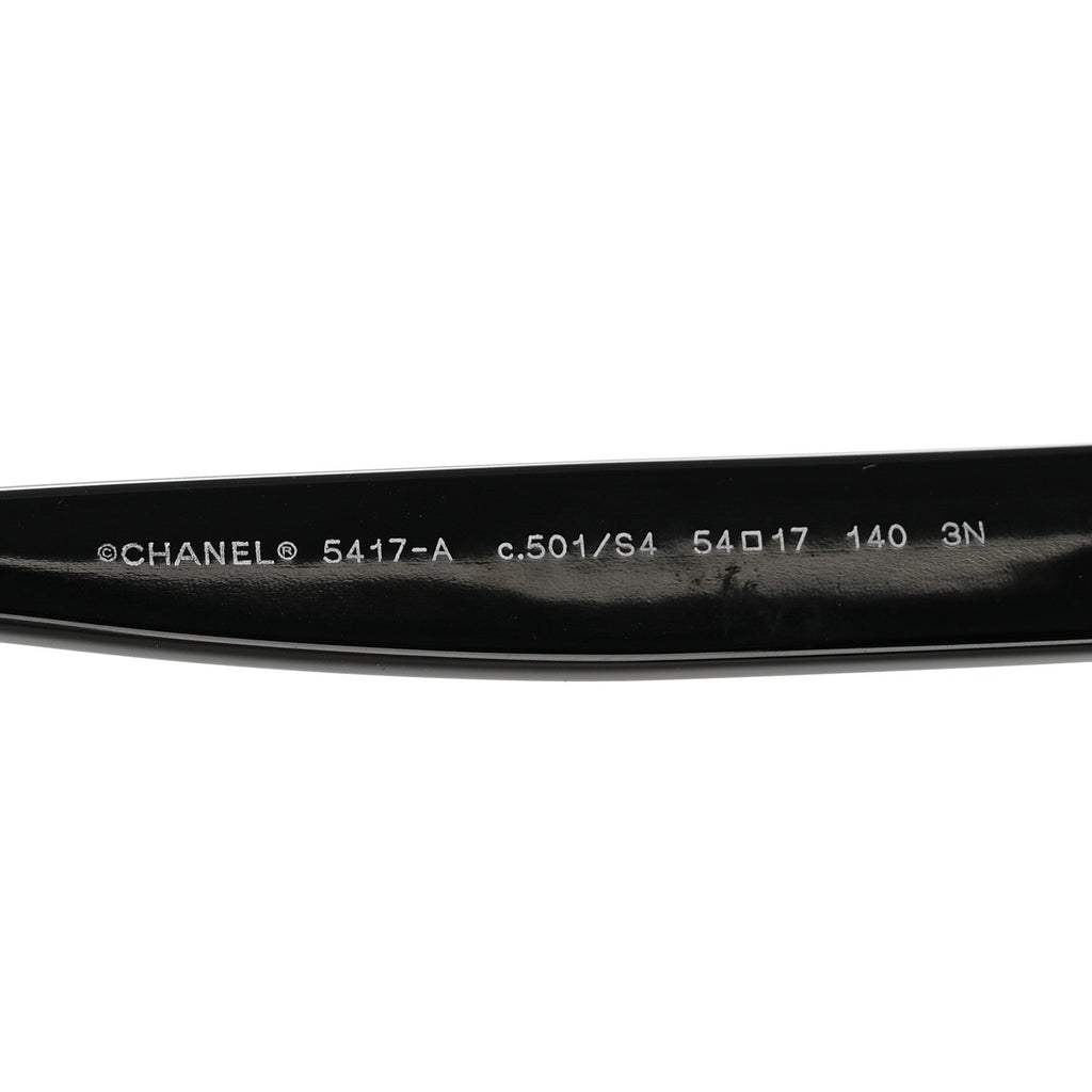 Acetate Polarized Square Sunglasses 5417-A Black