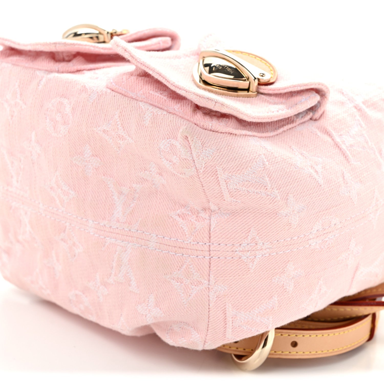 Louis Vuitton Denim Venice Backpack Washed Pink