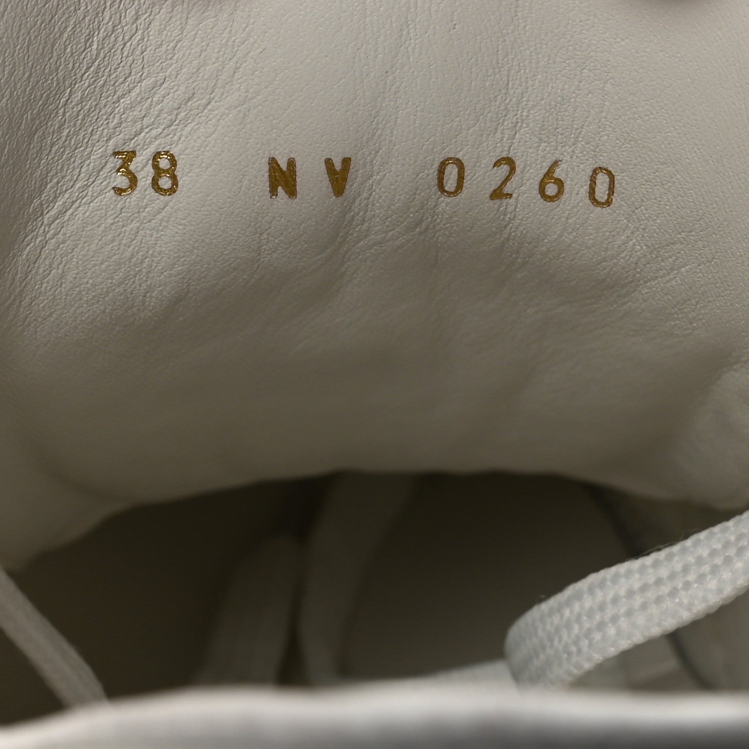 Louis Vuitton Calfskin Monogram Crafty Sneaker 38 White