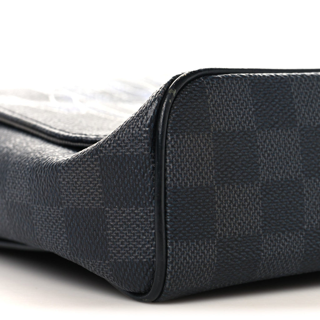 Louis Vuitton Damier Graphite Logo District PM Grey
