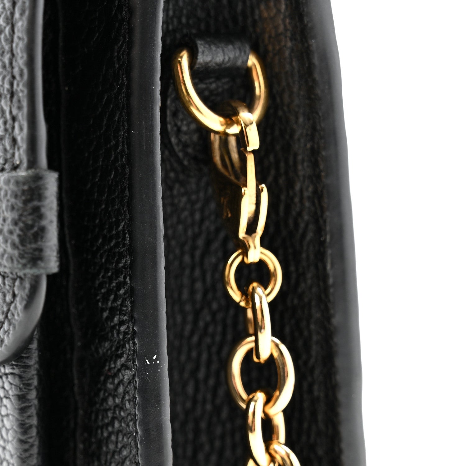 Louis Vuitton Empreinte Vavin Chain Wallet Black