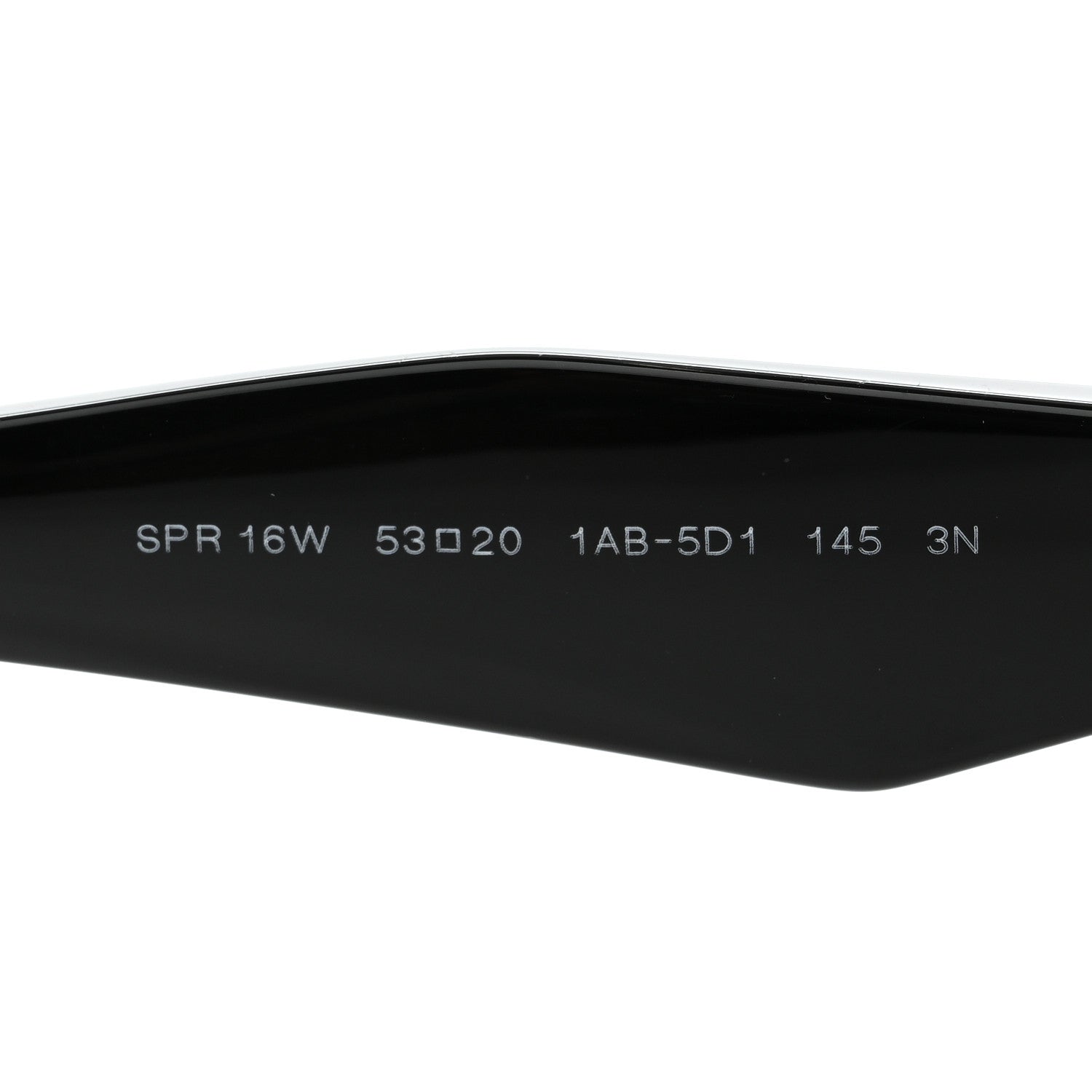 Prada Acetate Sunglasses SPR 16W Black