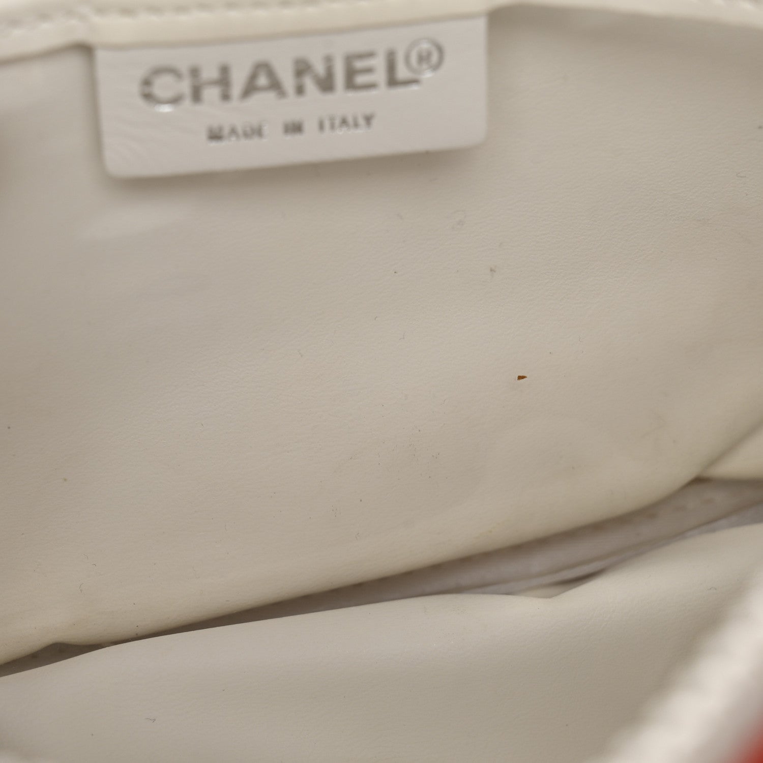 Chanel Terry Cloth CC Medium Single Flap Orange
