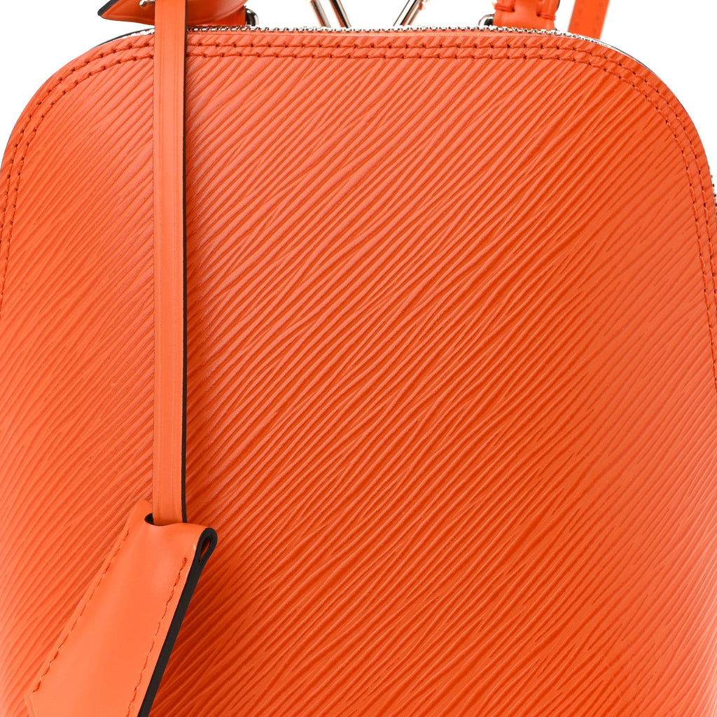 Louis Vuitton Epi Alma Backpack Orange
