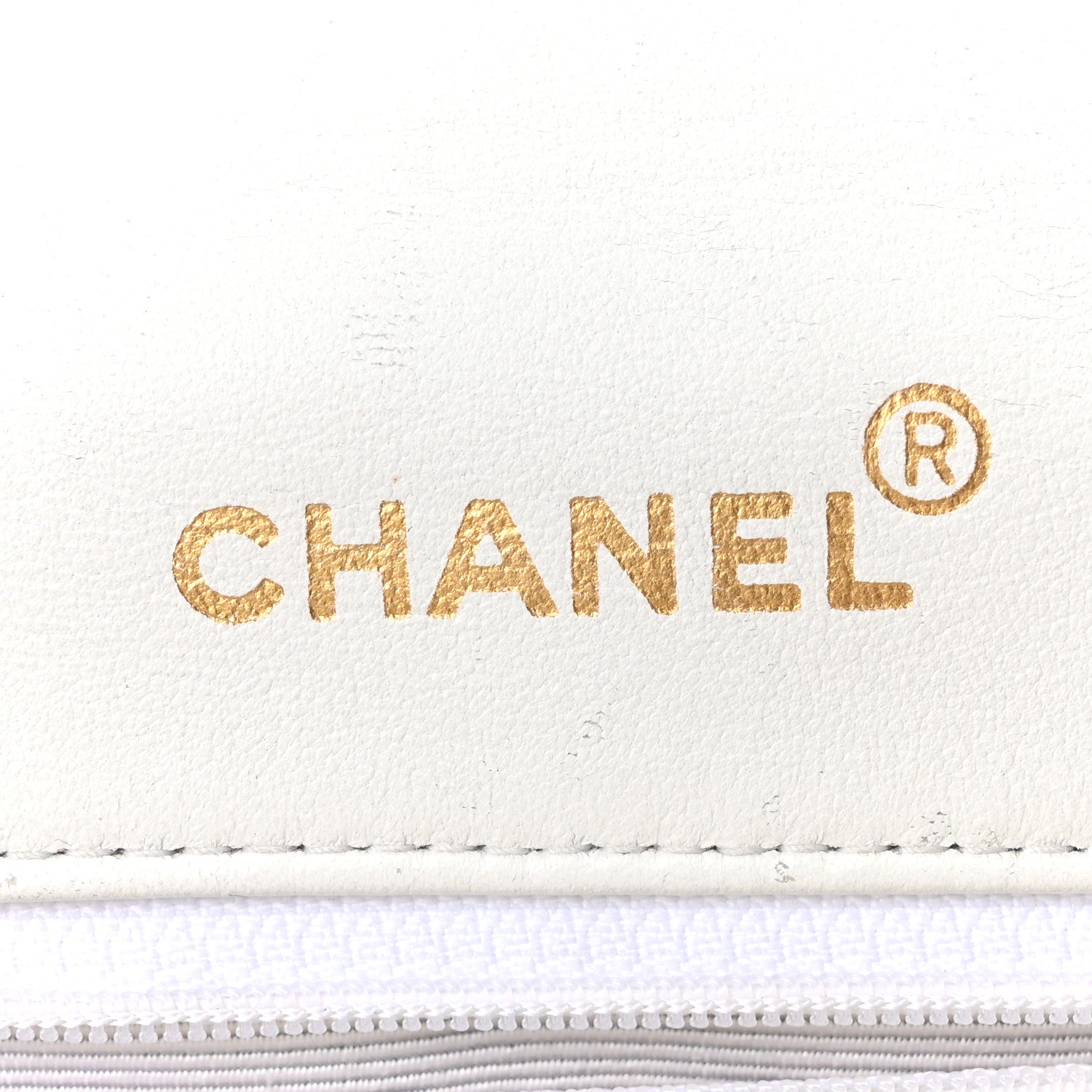 Chanel Lambskin Quilted Mini Flap Bag White
