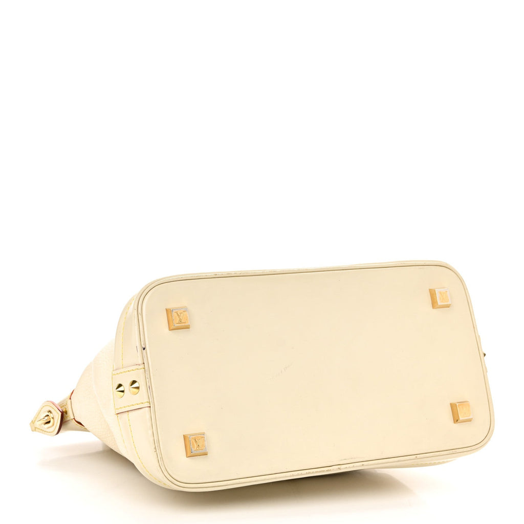 Louis Vuitton Suhali Lockit PM White