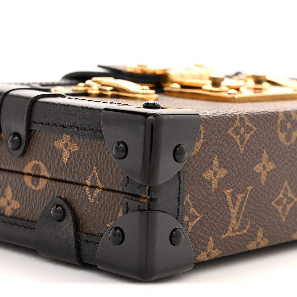 Louis Vuitton Monogram Petite Malle Black