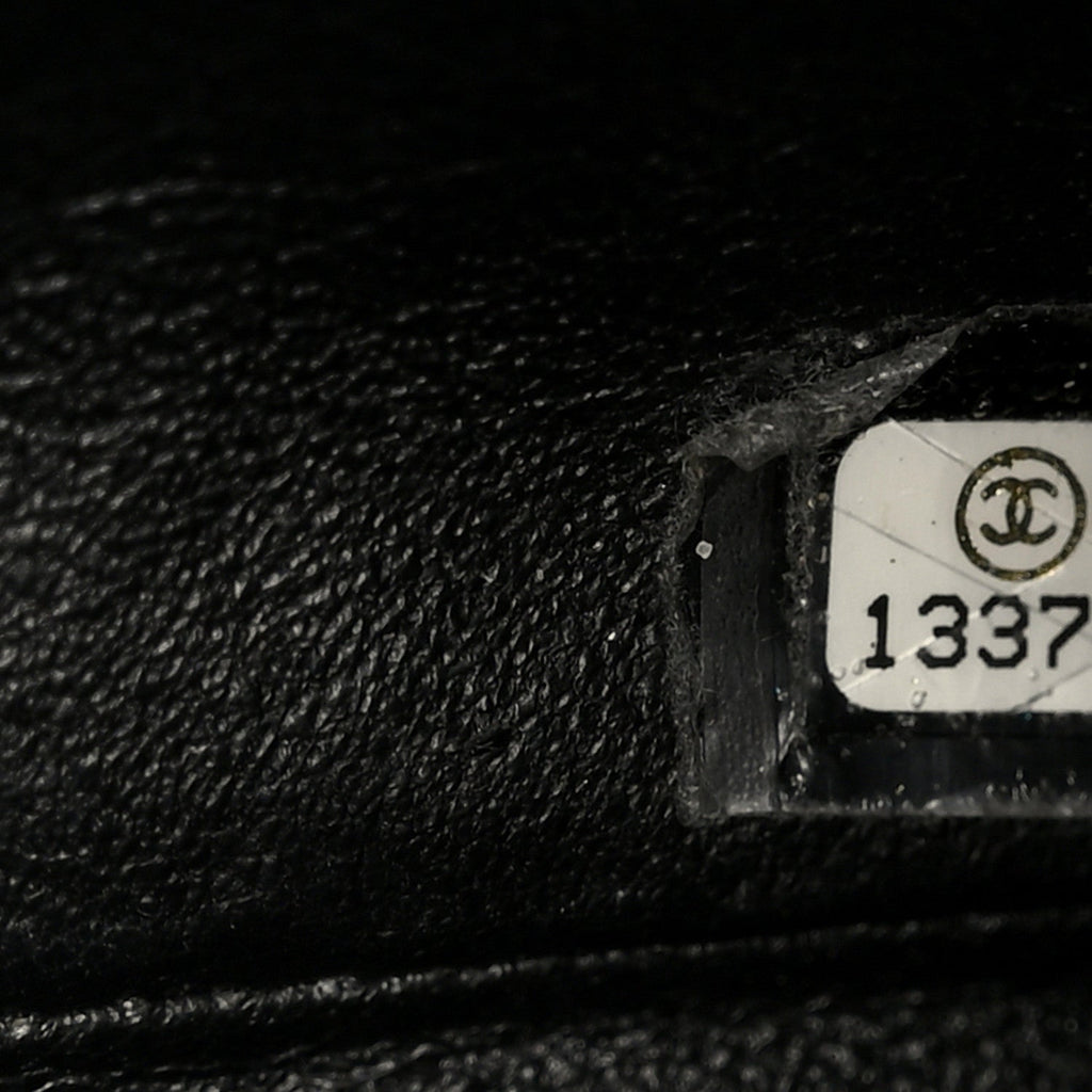 Chanel Caviar Quilted Jumbo Single Flap Black