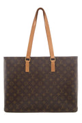 Louis Vuitton 2001  Brown Luco Monogram Canvas Handbag