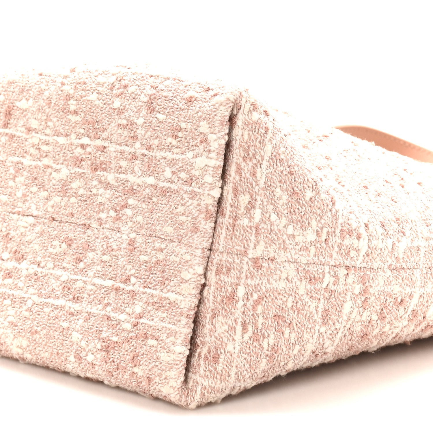 Christian Dior Tweed Cannage Small Vertical Toujours Rose des Vents