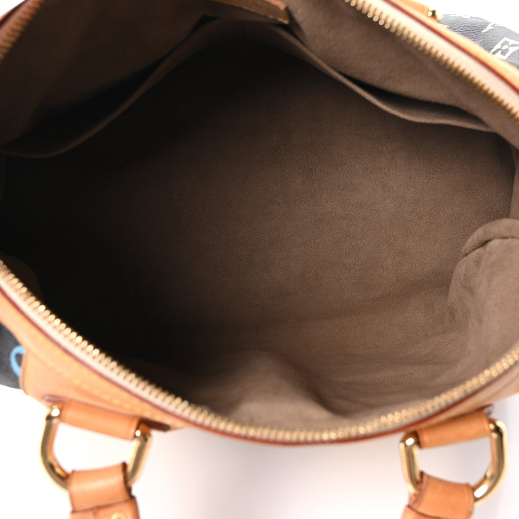 Louis Vuitton Monogram Multicolor Courtney MM Black