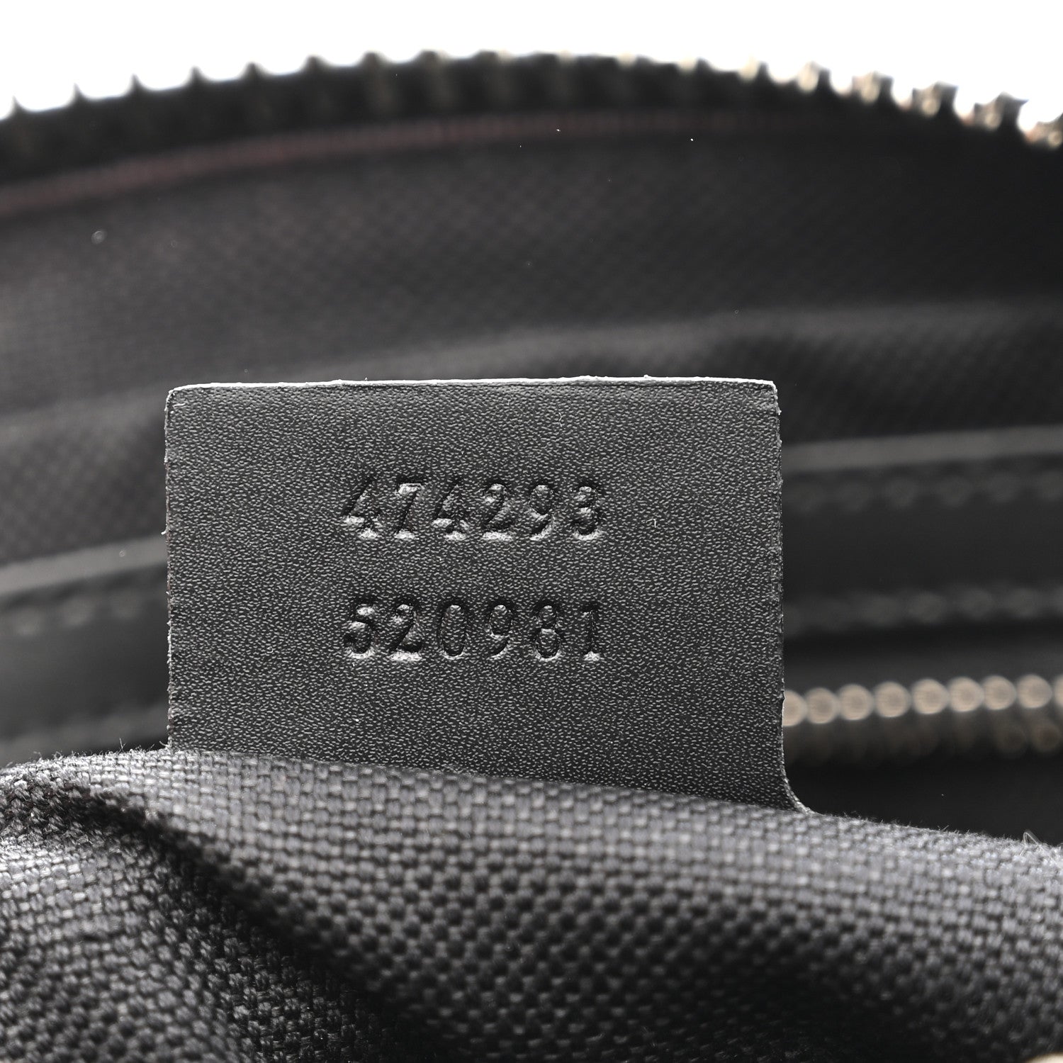 Gucci Soft GG Supreme Monogram Web Belt Bag Black Grey