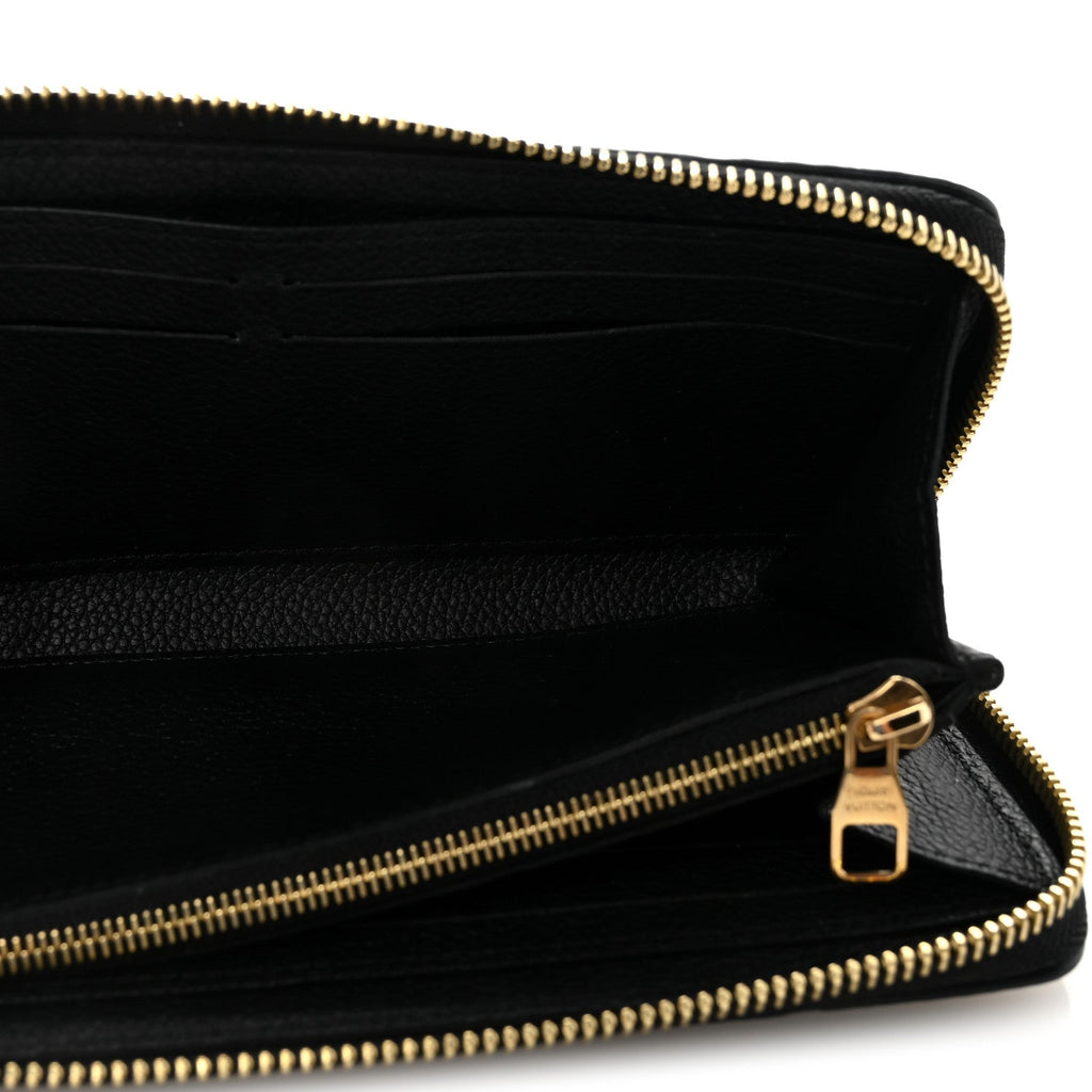Louis Vuitton Empreinte Clemence Wallet Black