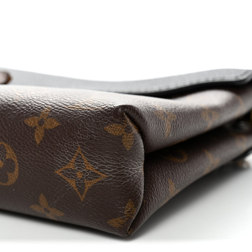Louis Vuitton Monogram Pallas Chain Black