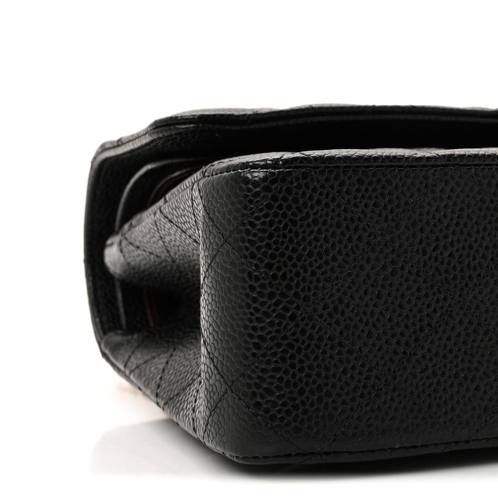 Chanel Caviar Quilted Medium Double Flap Black
