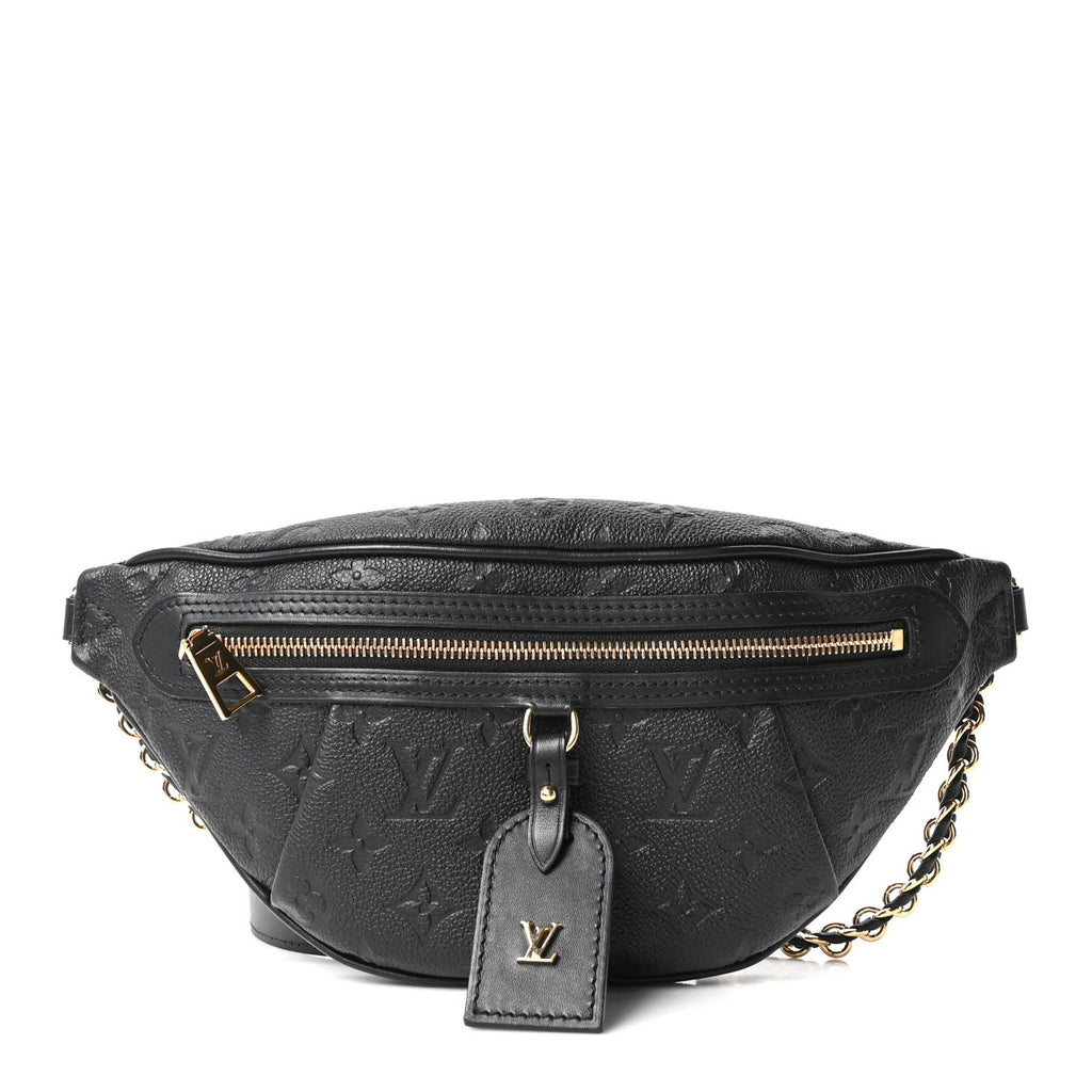 Louis Vuitton Empreinte High Rise Bumbag PM Black
