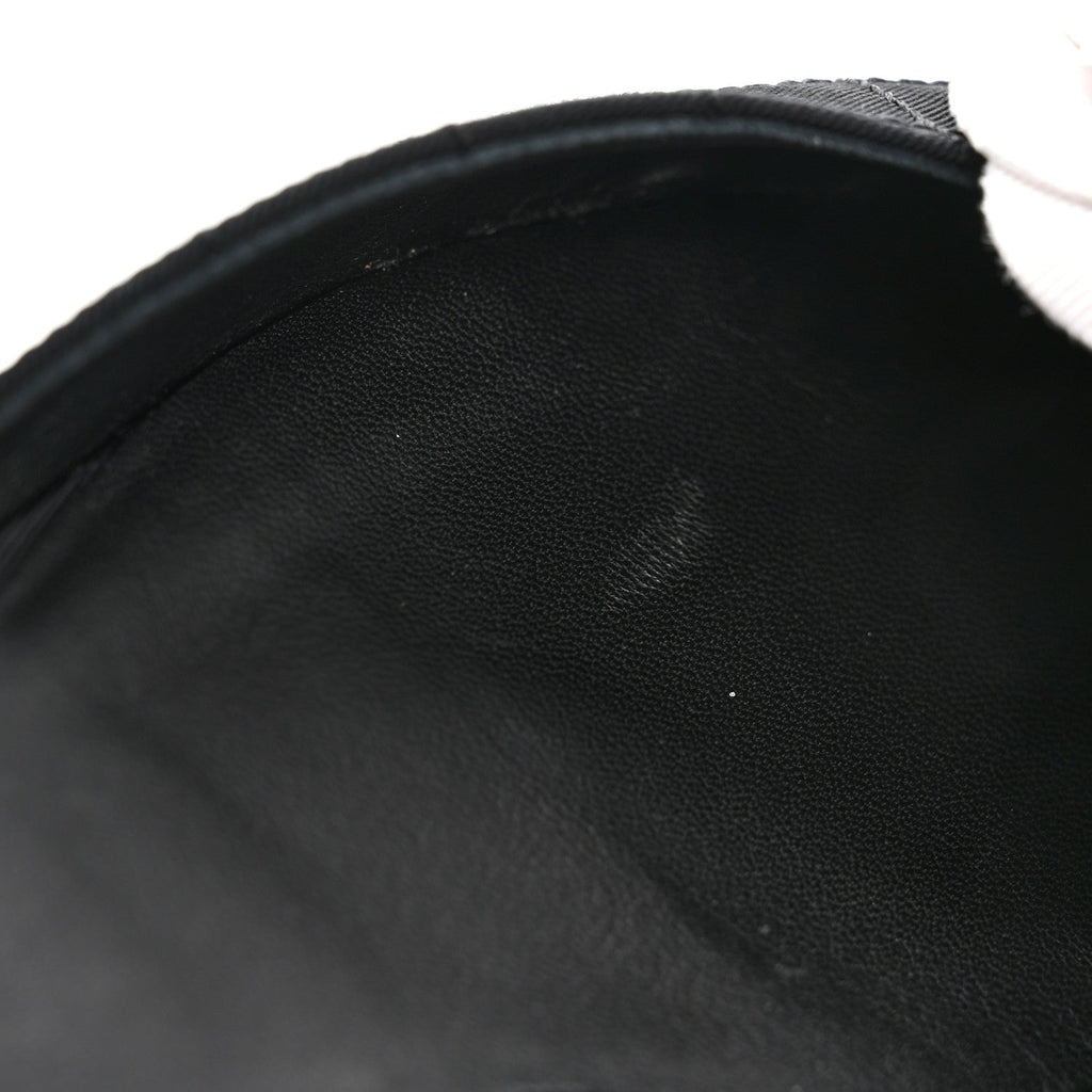 Grosgrain Camellia Slingback Flats 39.5 Black White