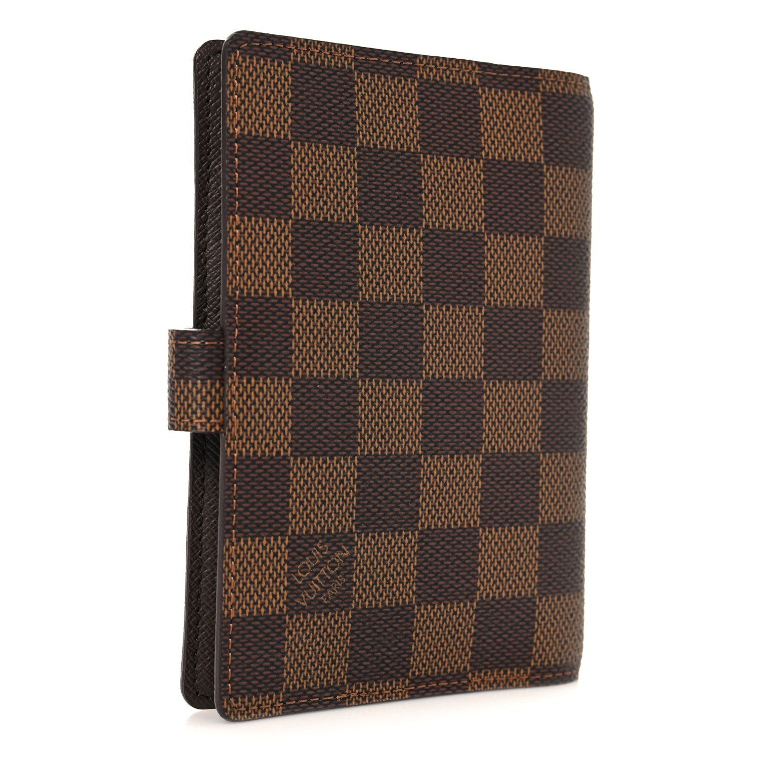 Louis Vuitton Damier Ebene Small Ring Agenda Cover