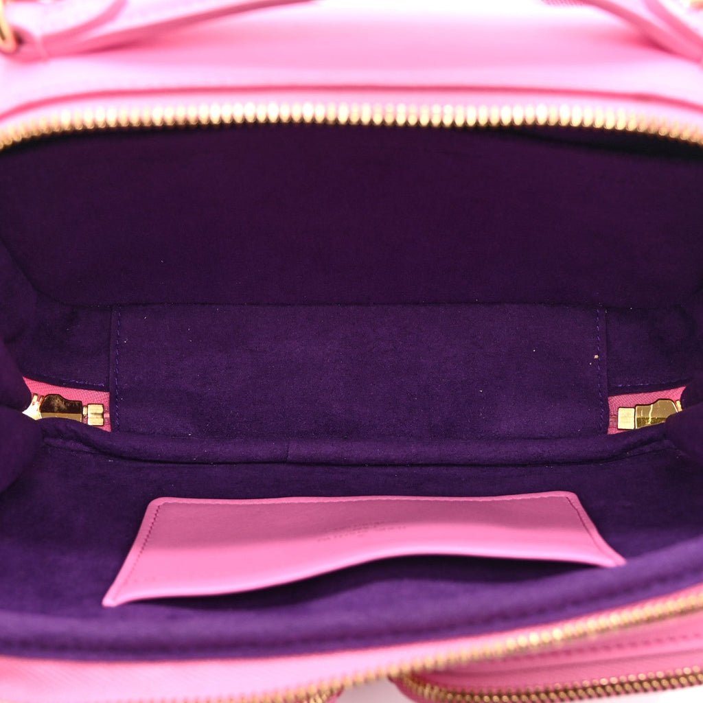 Louis Vuitton Calfskin Embossed Monogram Vuittamins Utility Crossbody Rose Violet