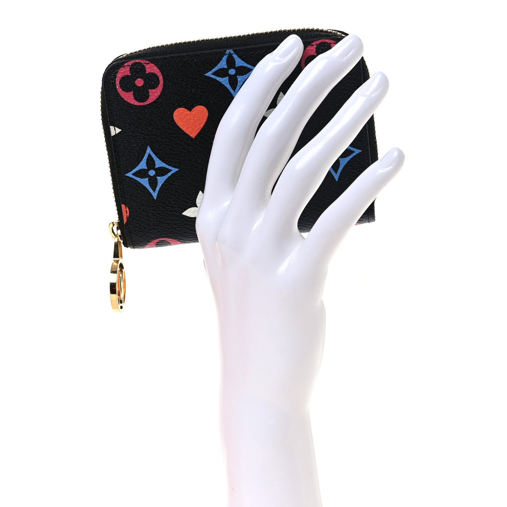 Louis Vuitton Game On Zippy Coin Purse Black