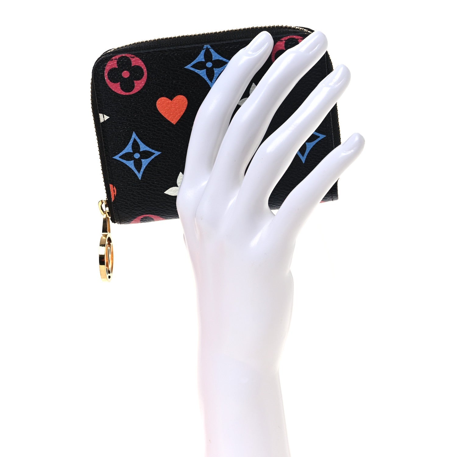 Louis Vuitton Game On Zippy Coin Purse Black