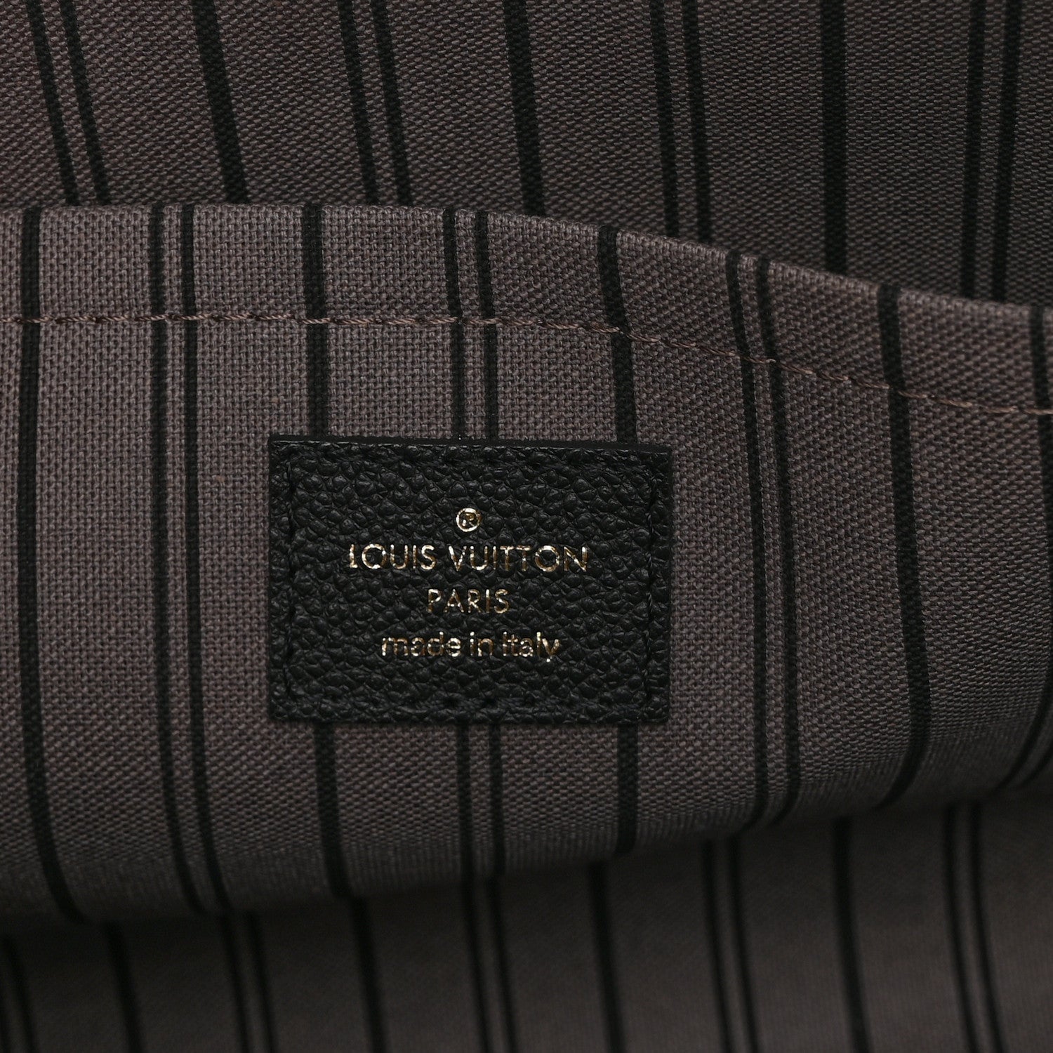 Louis Vuitton Empreinte Montaigne MM Black
