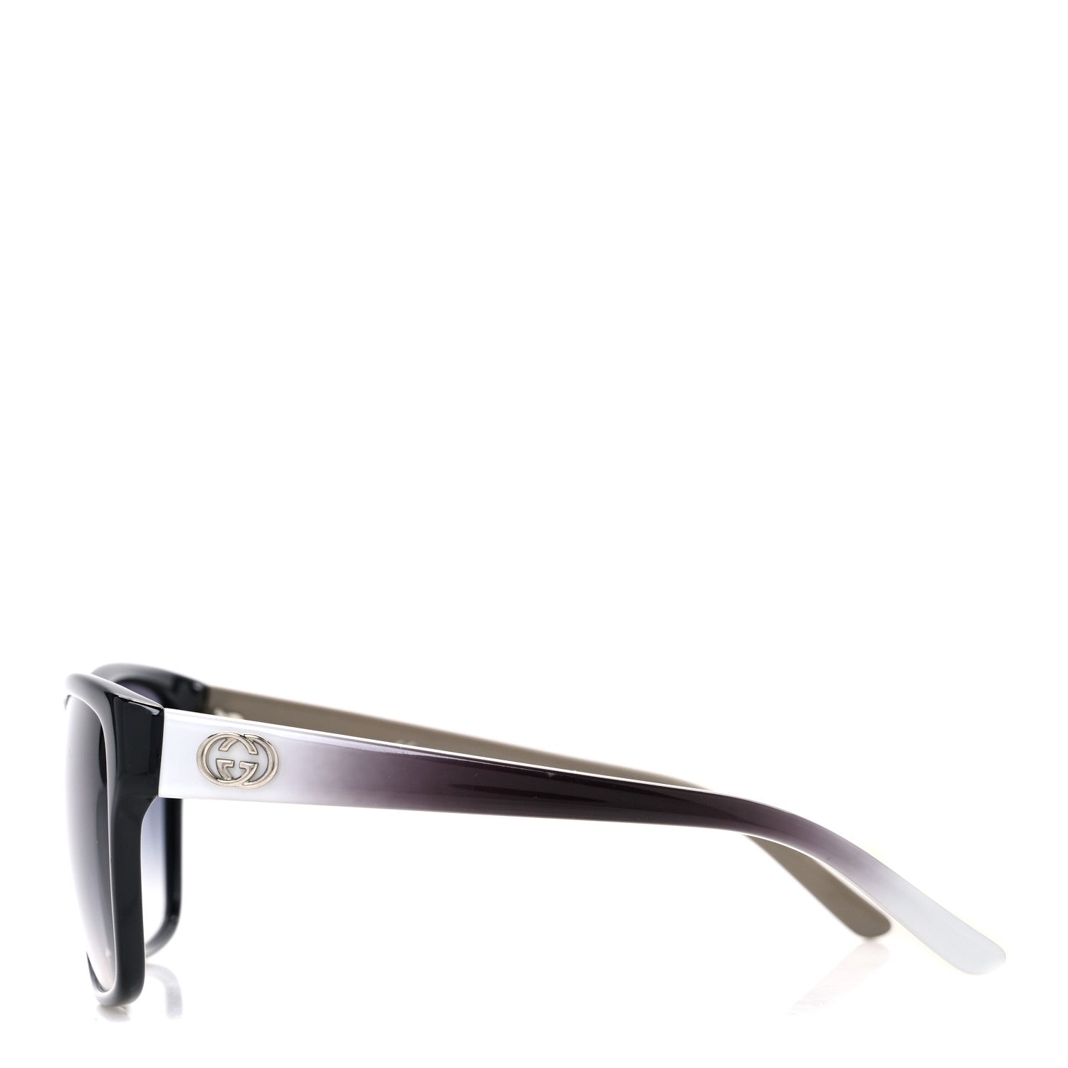 Gucci Acetate Square Ombre GG Sunglasses GG3579S Black