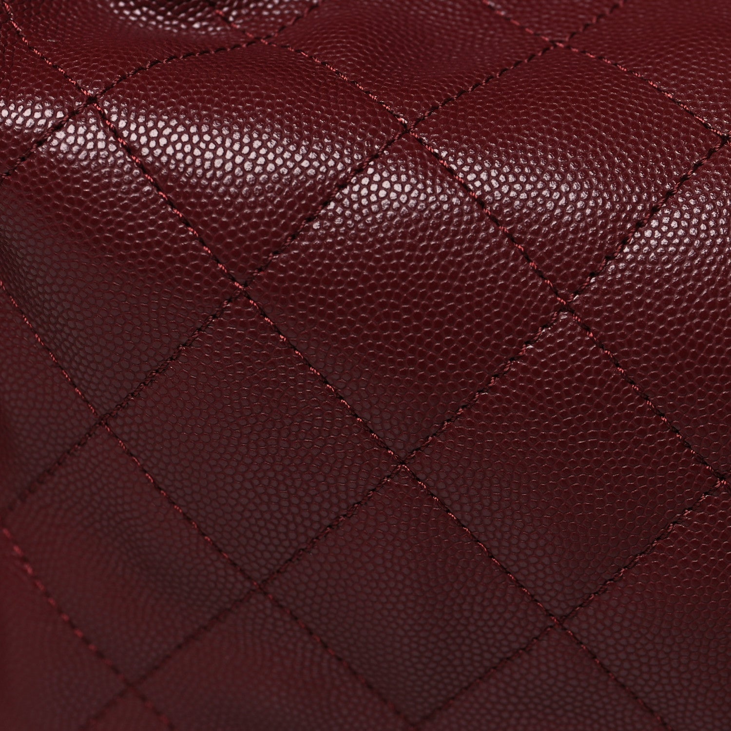 Chanel Caviar Quilted Medium Chanel 25 Handbag Burgundy