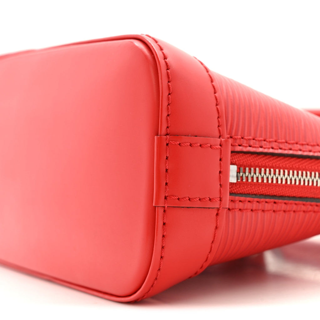 Louis Vuitton Epi Nano Alma Coquelicot