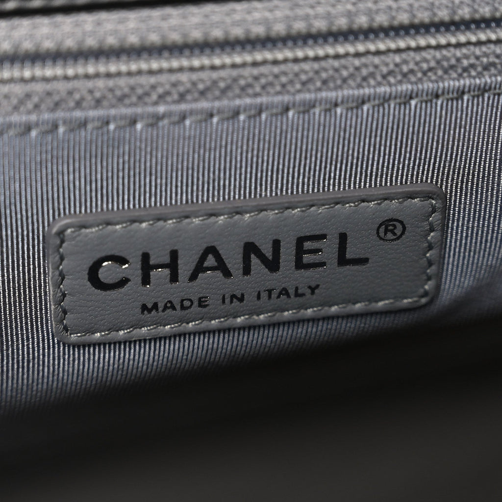 Chanel Calfskin Quilted New Medium Boy Flap Black