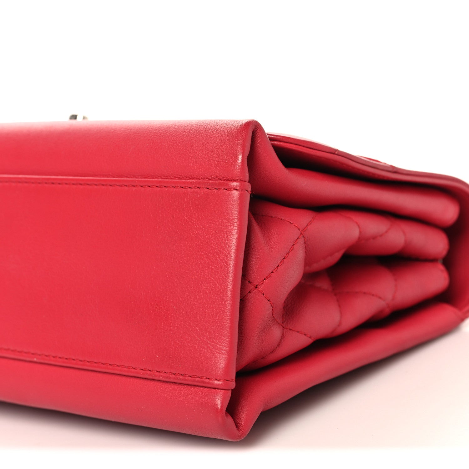 Chanel Calfskin Small Tramezzo Flap Red