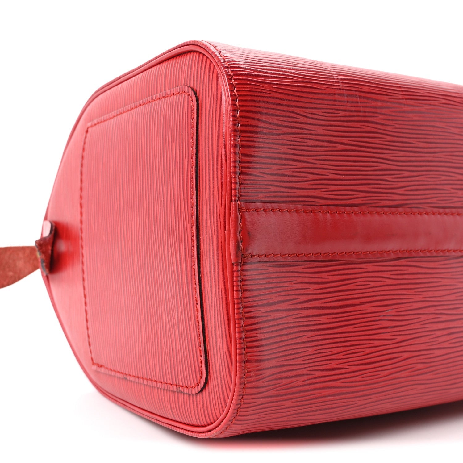 Louis Vuitton Epi Speedy 25 Castillan Red
