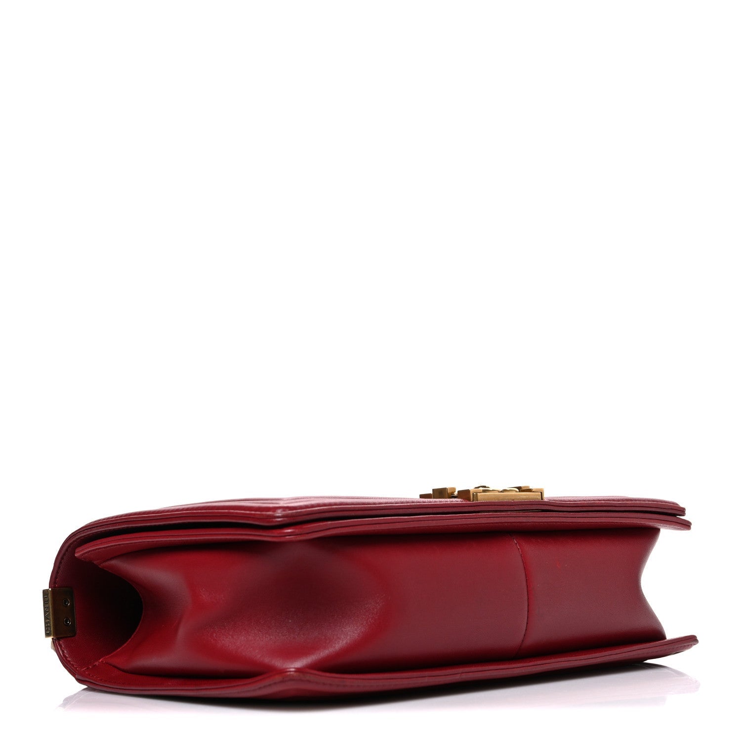 Chanel Lambskin Quilted New Medium Boy Flap Red