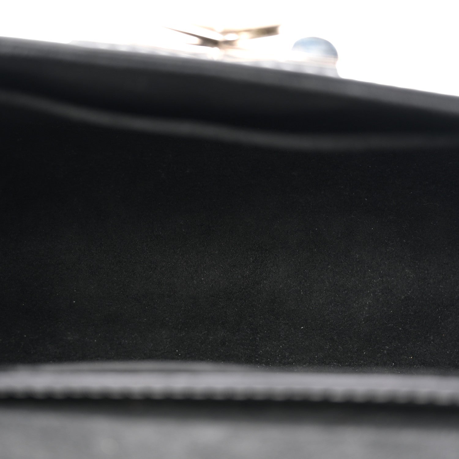 Louis Vuitton Calfskin Monogram Spaceship Embossed Twist Shoulder Bag PM Argent
