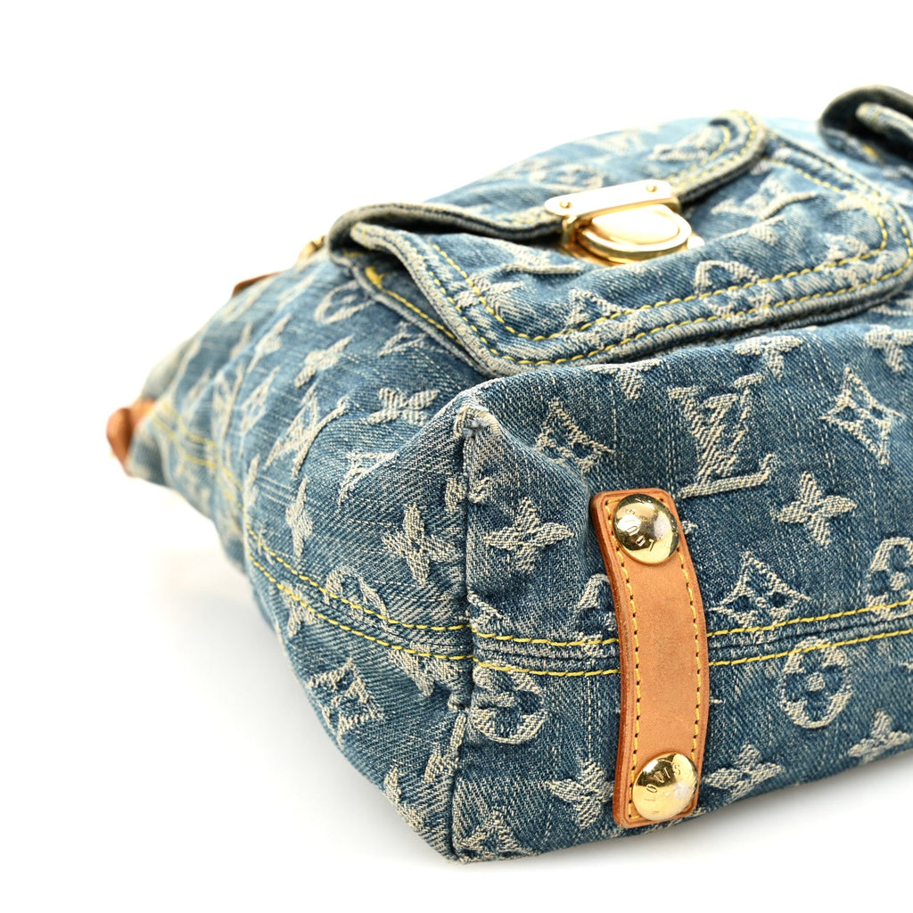 Louis Vuitton Denim Baggy GM Blue