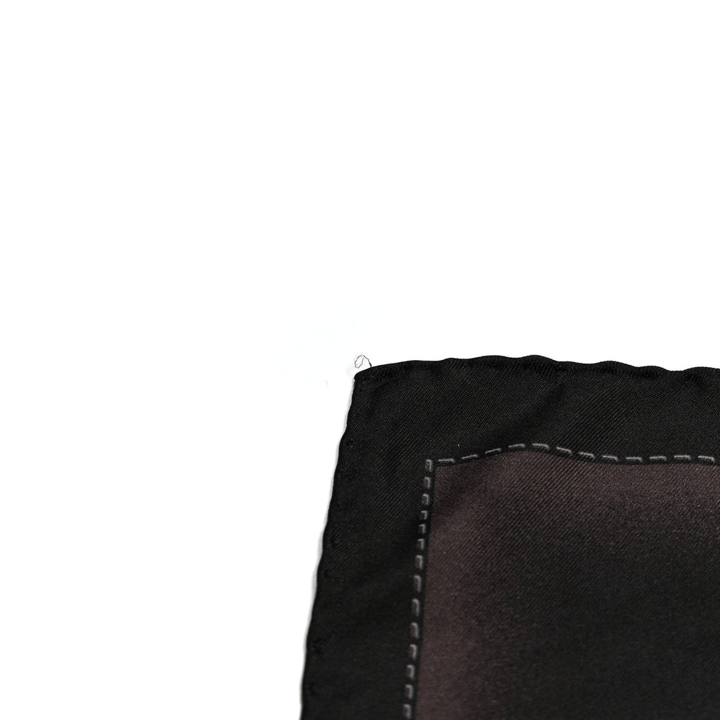 Gucci Silk Monogram Square Scarf Brown