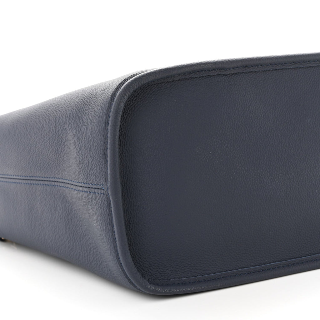 Louis Vuitton Monogram Calfskin Neo Neverfull Inside Out MM Navy