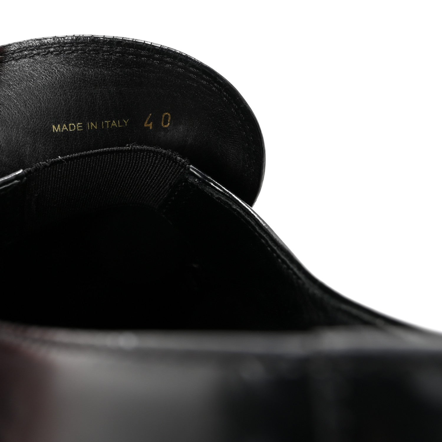 Prada Spazzolato Metal Triangle Logo 50mm Loafers 40 Black