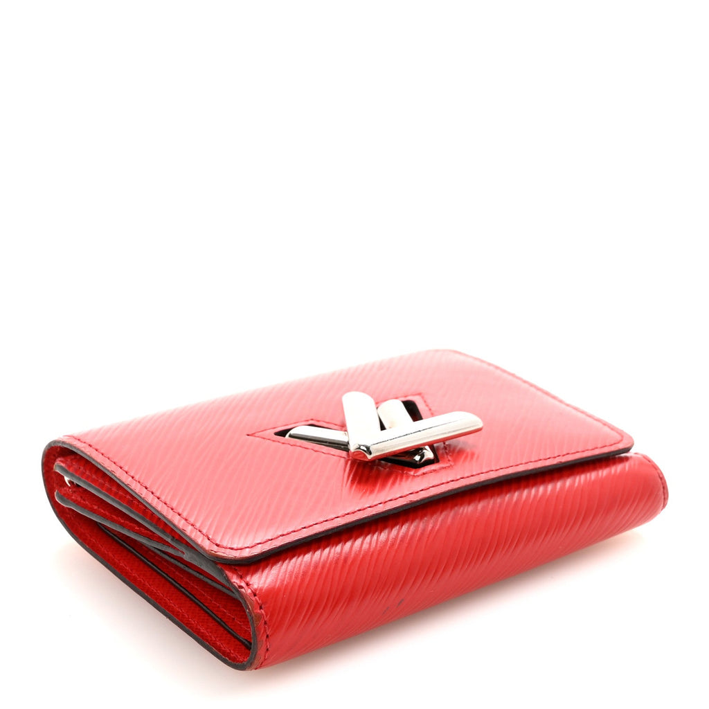 Louis Vuitton Epi Twist Compact Wallet Coquelicot