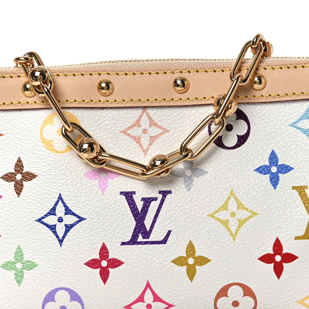 Louis Vuitton LV X TM Monogram Multicolor Pochette Accessories White