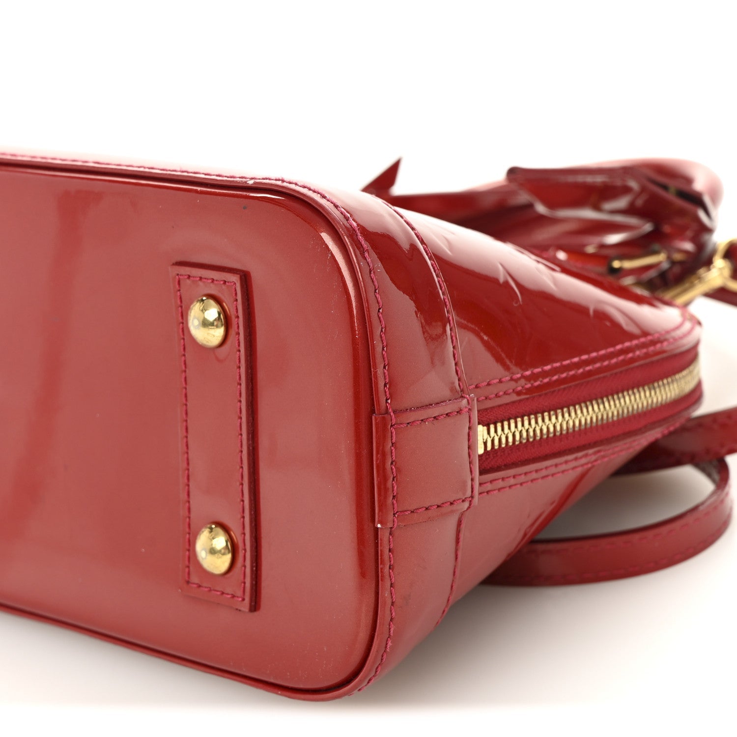 Louis Vuitton Vernis Alma BB Cherry