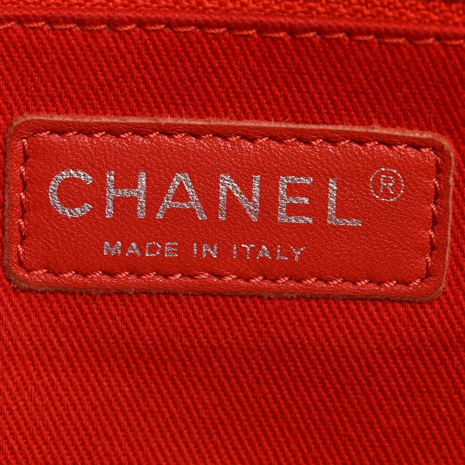 Chanel Perforated Calfskin Large Up In The Air Flap Red