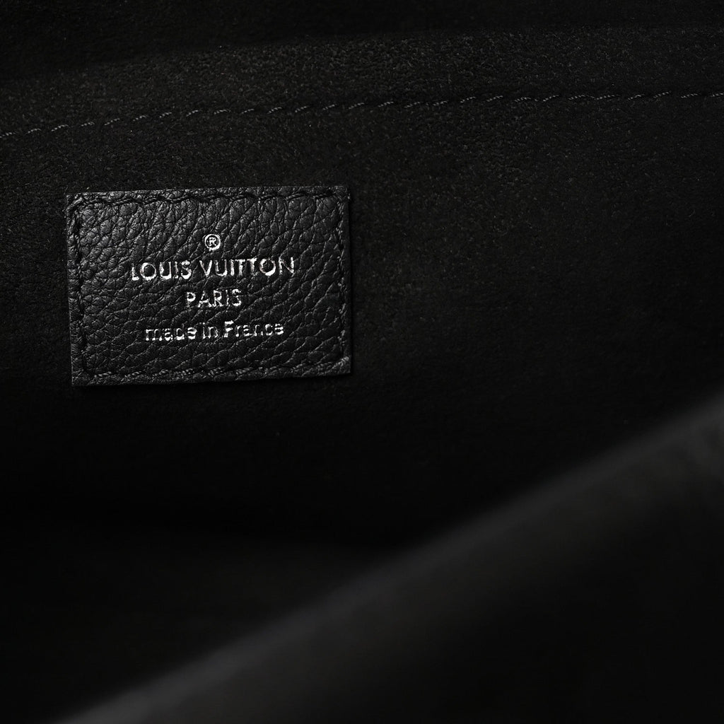 Louis Vuitton Soft Calfskin My Lockme Chain Bag BB Black
